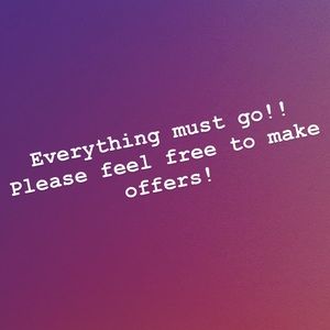 Open to offers, bundles, and trades!!